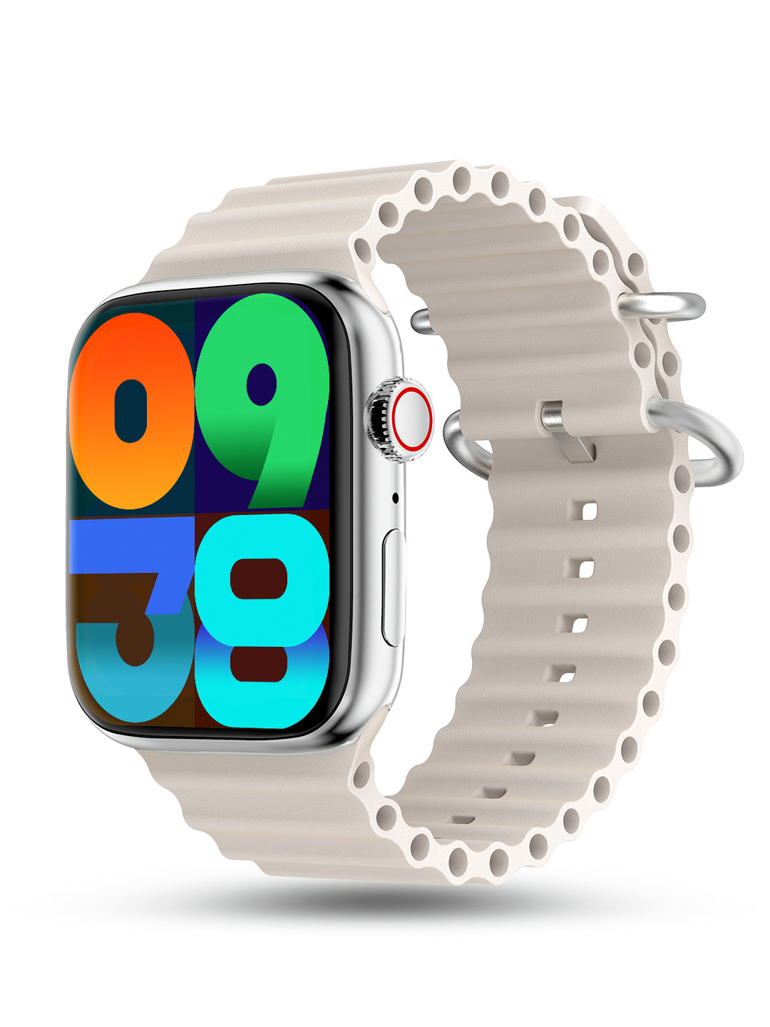 pebble Frost Pro 1.96 Infinite Display With BT Calling & Rotating Crown Smart Watch, White
pebble Frost Pro 1.96 Infinite Display With BT Calling & Rotating Crown Smart Watch, White