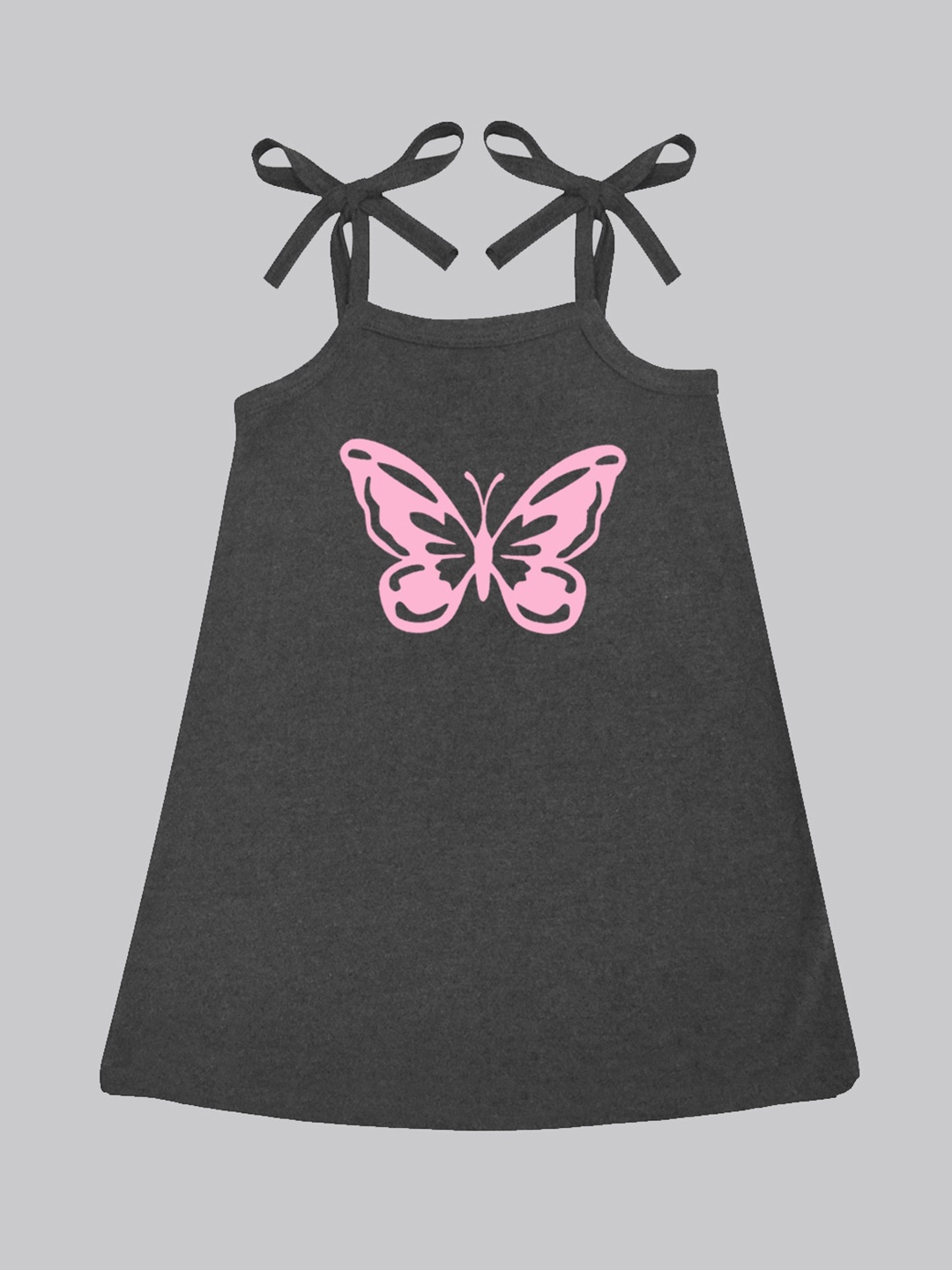 A.T.U.N. Girls Conversational Printed Tie-Up Shoulder Straps Cotton A-Line Dress, Grey
A.T.U.N. Girls Conversational Printed Tie-Up Shoulder Straps Cotton A-Line Dress, Grey