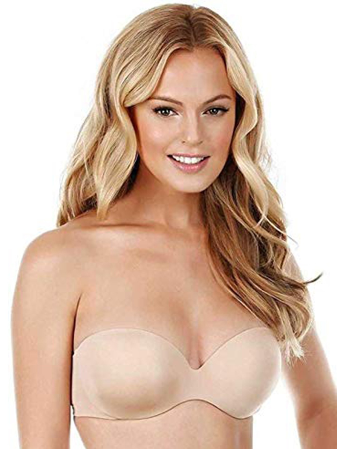 BRACHY Medium Coverage Underwired Heavily Padded All Day Comfort Seamless Balconette Bra, Nude
BRACHY Medium Coverage Underwired Heavily Padded All Day Comfort Seamless Balconette Bra, Nude