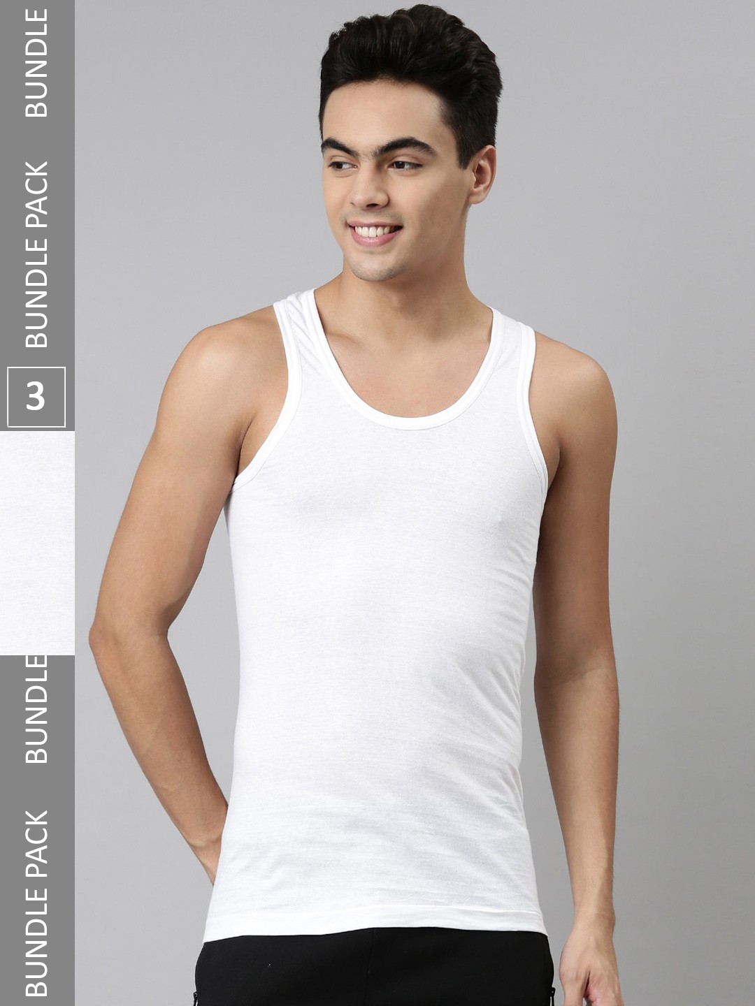 Dixcy Josh Men's Pack of 3 Vest Superior & Light Weight, 100% Cotton Soft Finish (white)
Dixcy Josh Men's Pack of 3 Vest Superior & Light Weight, 100% Cotton Soft Finish (white)