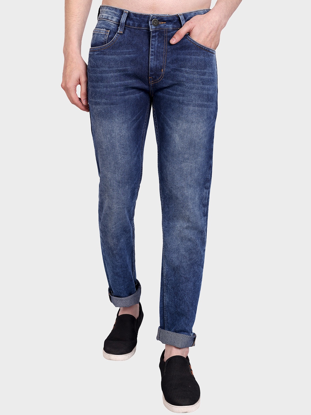 Mast & Harbour Men Navy Blue Clean Look Micheal Slim Fit Heavy Fade Stretchable Jeans
Mast & Harbour Men Navy Blue Clean Look Micheal Slim Fit Heavy Fade Stretchable Jeans