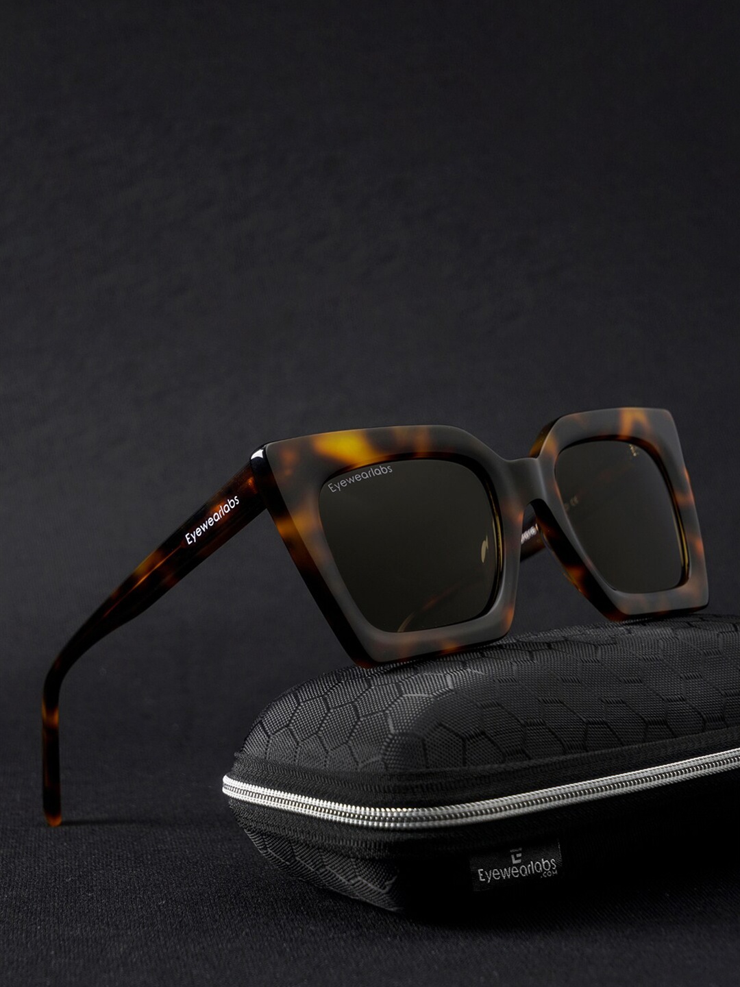 Eyewearlabs Women Lens & Oversized Sunglasses With UV Protected Lens CEmilyBRSC3EL1172, Brown
Eyewearlabs Women Lens & Oversized Sunglasses With UV Protected Lens CEmilyBRSC3EL1172, Brown