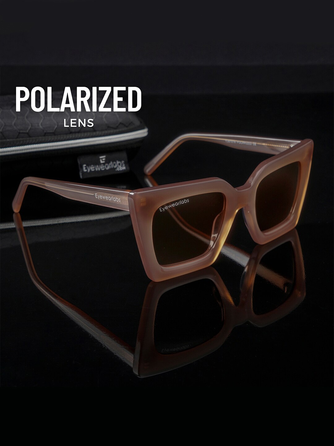 Eyewearlabs Women Lens & Oversized Sunglasses With UV Protected Lens CEmilyDRSC2EL1172, Brown
Eyewearlabs Women Lens & Oversized Sunglasses With UV Protected Lens CEmilyDRSC2EL1172, Brown