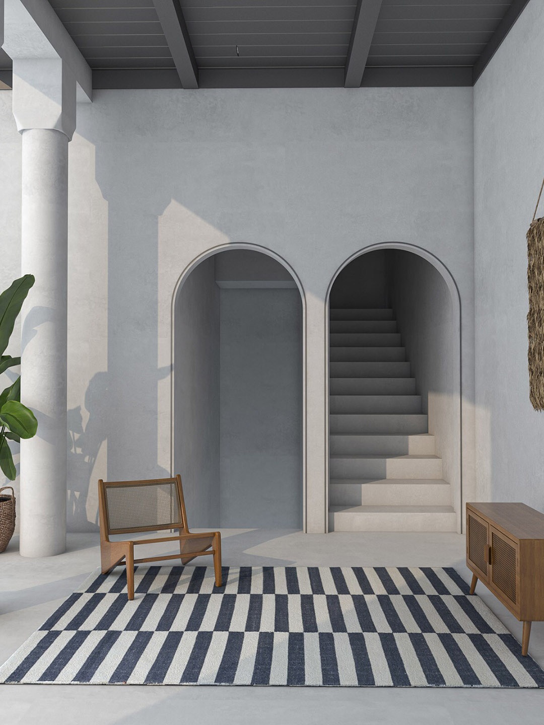 Jaipur Rugs Bespoke Sile Off White & Dark Grey Striped Tufted Woolen Rectangular Carpet
Jaipur Rugs Bespoke Sile Off White & Dark Grey Striped Tufted Woolen Rectangular Carpet
