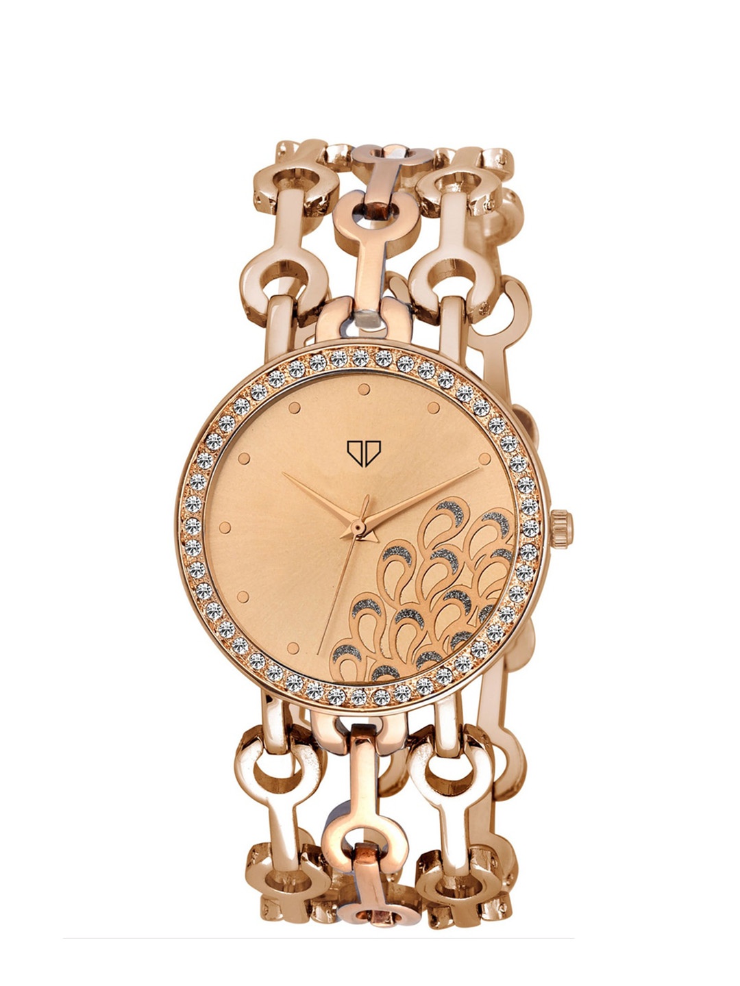 Walrus Bella Brass Embellished Dial & Stainless Steel Straps Watch WWTW-BLLA-171717_D, Rose gold
Walrus Bella Brass Embellished Dial & Stainless Steel Straps Watch WWTW-BLLA-171717_D, Rose gold