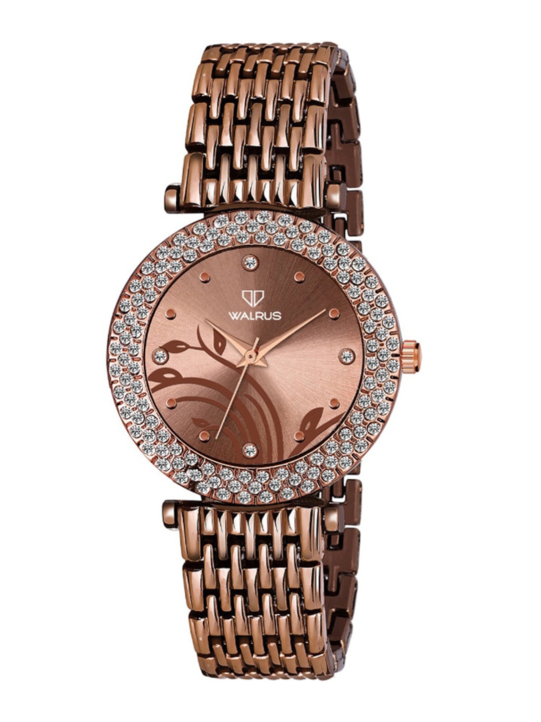 Walrus Women Brass Embellished Dial & Straps Analogue Watch WWTW-VCT-XVIII-090909_D, Brown
Walrus Women Brass Embellished Dial & Straps Analogue Watch WWTW-VCT-XVIII-090909_D, Brown