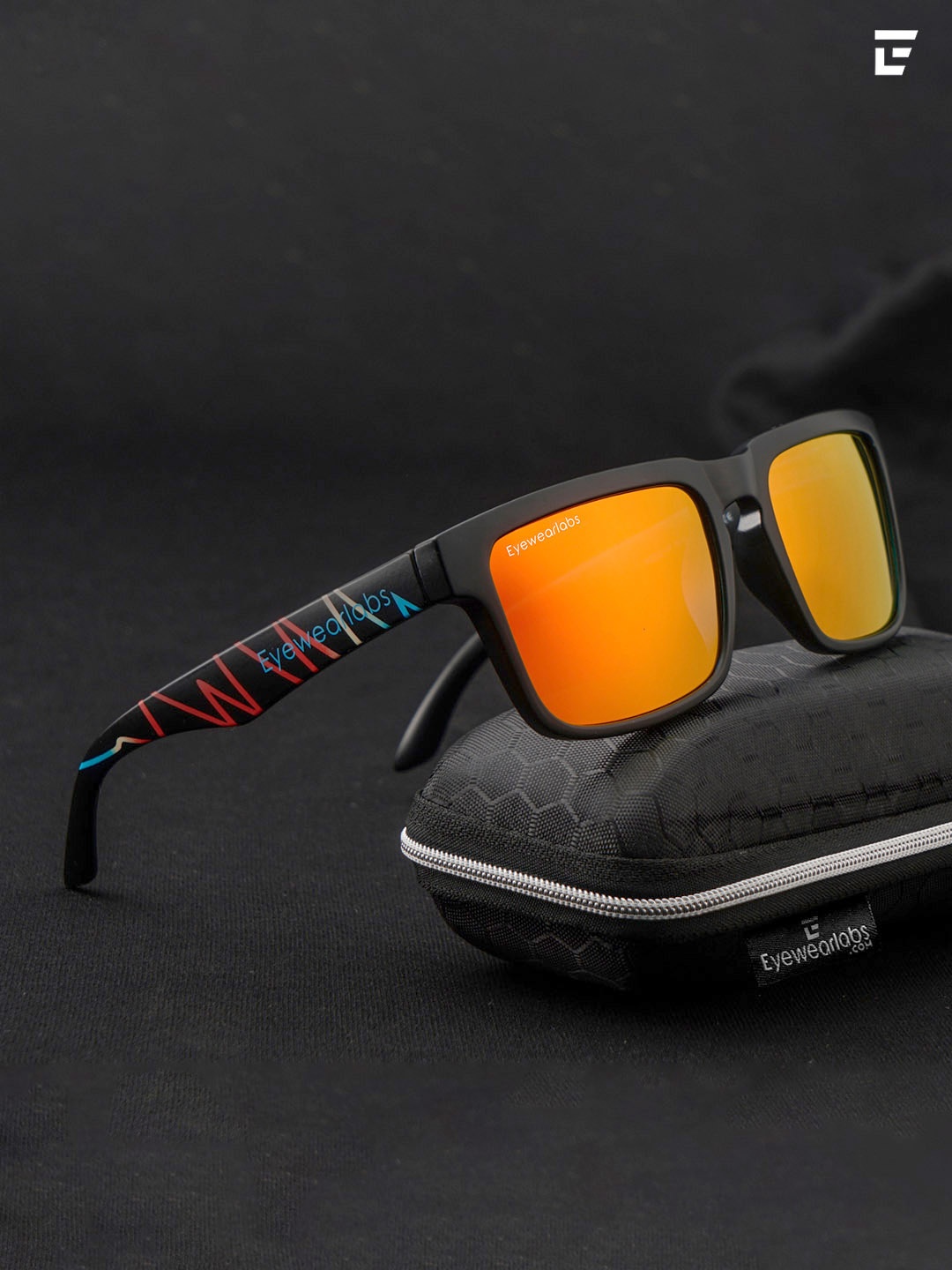 Eyewearlabs Square Sunglasses with Polarised and UV Protected Lens CMartianSC1EL1119, Orange
Eyewearlabs Square Sunglasses with Polarised and UV Protected Lens CMartianSC1EL1119, Orange