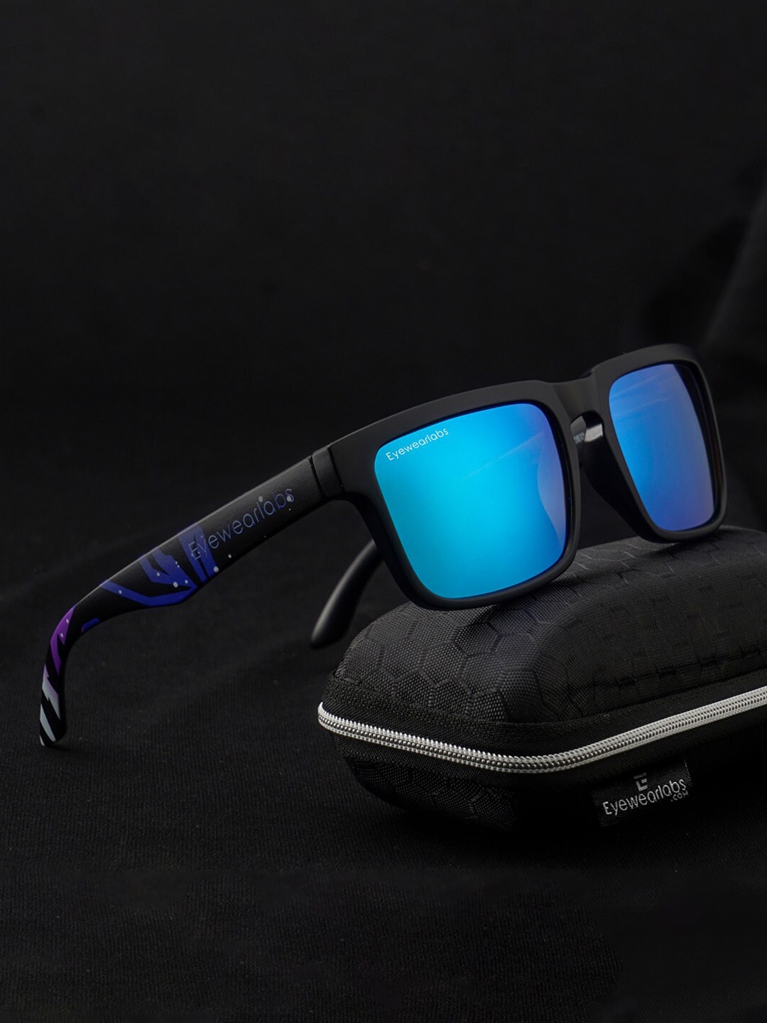 Eyewearlabs Oversized Lens with Polarised and UV Protected Sunglasses SC1EL1117, Blue
Eyewearlabs Oversized Lens with Polarised and UV Protected Sunglasses SC1EL1117, Blue