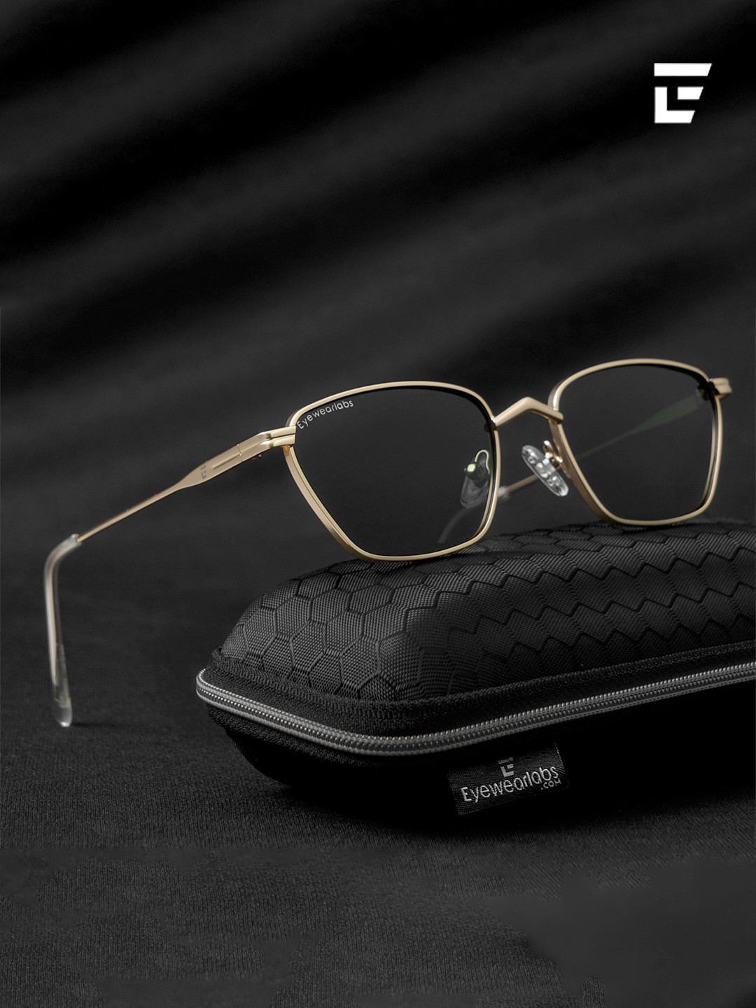 Eyewearlabs Lens & Square Sunglasses With Polarised Lens CAndrewBlackGoldSC3EL1143, Black
Eyewearlabs Lens & Square Sunglasses With Polarised Lens CAndrewBlackGoldSC3EL1143, Black