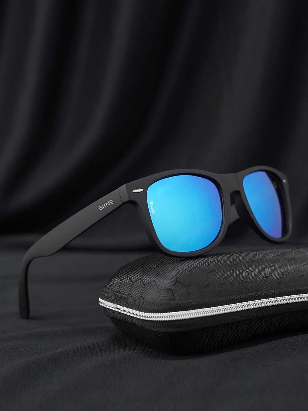 Eyewearlabs Lens & Square Sunglasses With Polarised And UV Protected Lens CAtomSC3EL1060, Blue
Eyewearlabs Lens & Square Sunglasses With Polarised And UV Protected Lens CAtomSC3EL1060, Blue