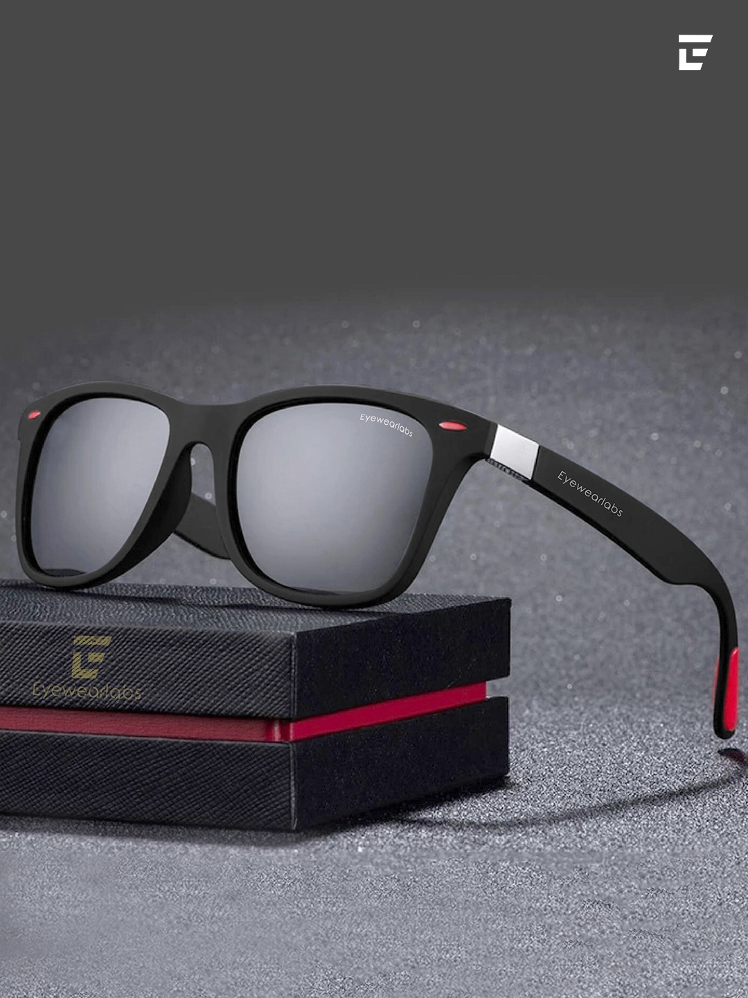 Eyewearlabs Lens & Wayfarer Sunglasses With Polarised And Lens CSpideySC2EL1065, Black
Eyewearlabs Lens & Wayfarer Sunglasses With Polarised And Lens CSpideySC2EL1065, Black