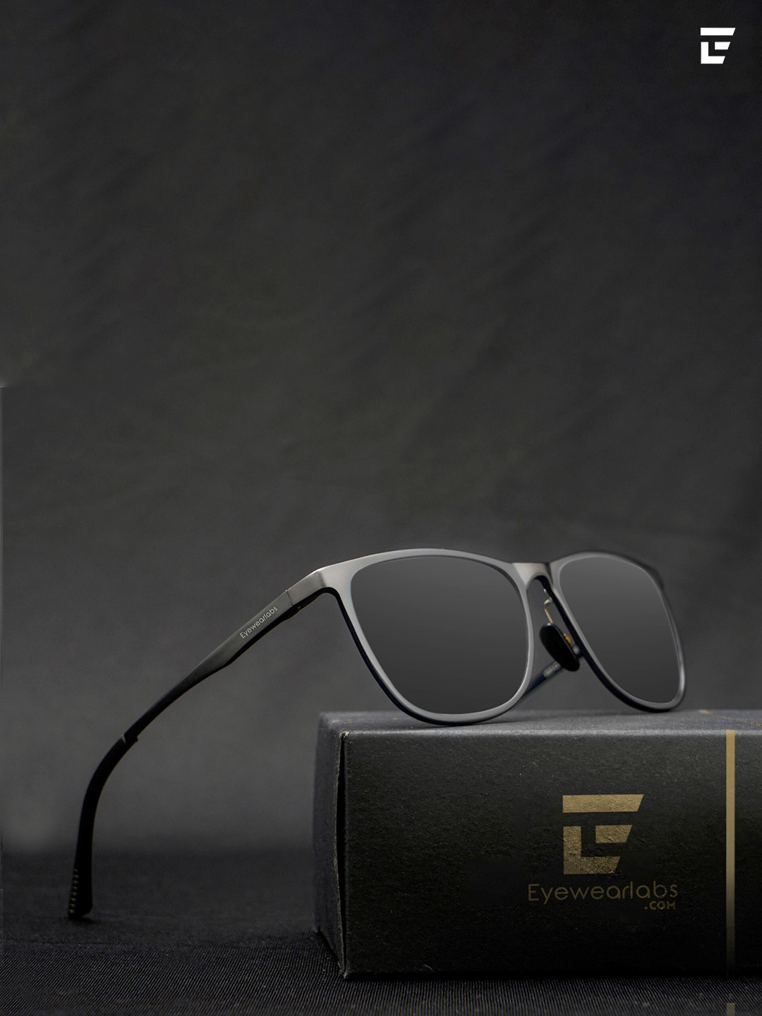 Eyewearlabs Wayfarer Lens with Polarised and UV Protected Sunglasses SC2EL1065, Black
Eyewearlabs Wayfarer Lens with Polarised and UV Protected Sunglasses SC2EL1065, Black