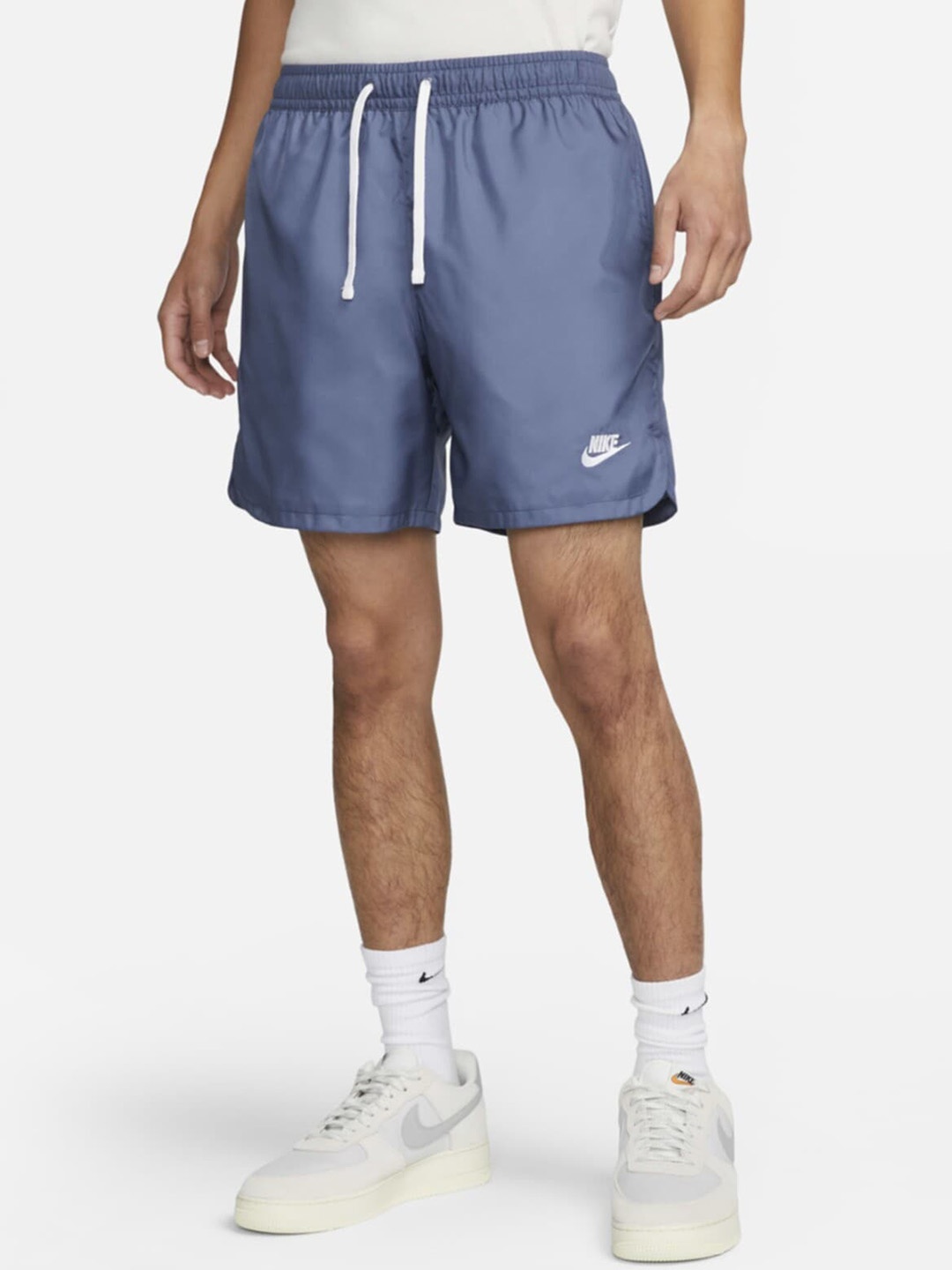 Nike Men Sportswear Sport Essentials Woven Lined Flow Shorts, Blue