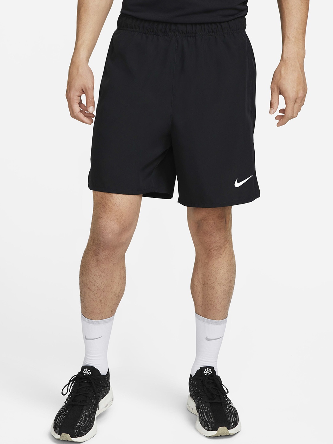 Nike Men Dri-FIT Challenger 7 Brief-Lined Versatile Cotton Sports Shorts, Black
Nike Men Dri-FIT Challenger 7 Brief-Lined Versatile Cotton Sports Shorts, Black