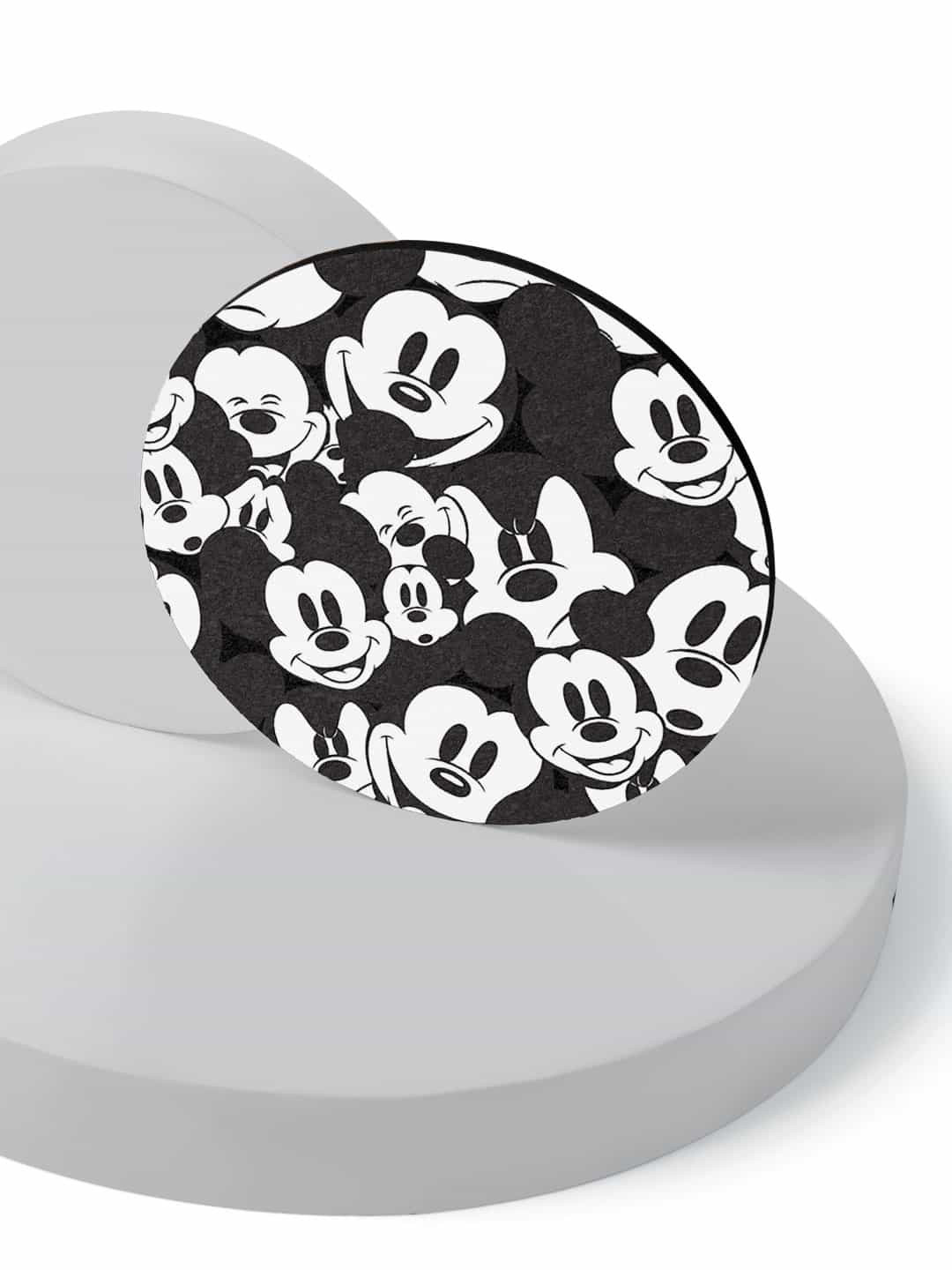 macmerise Black & White 6-Pieces Mickey Smileys Design Circle MDF Wooden Coasters
macmerise Black & White 6-Pieces Mickey Smileys Design Circle MDF Wooden Coasters