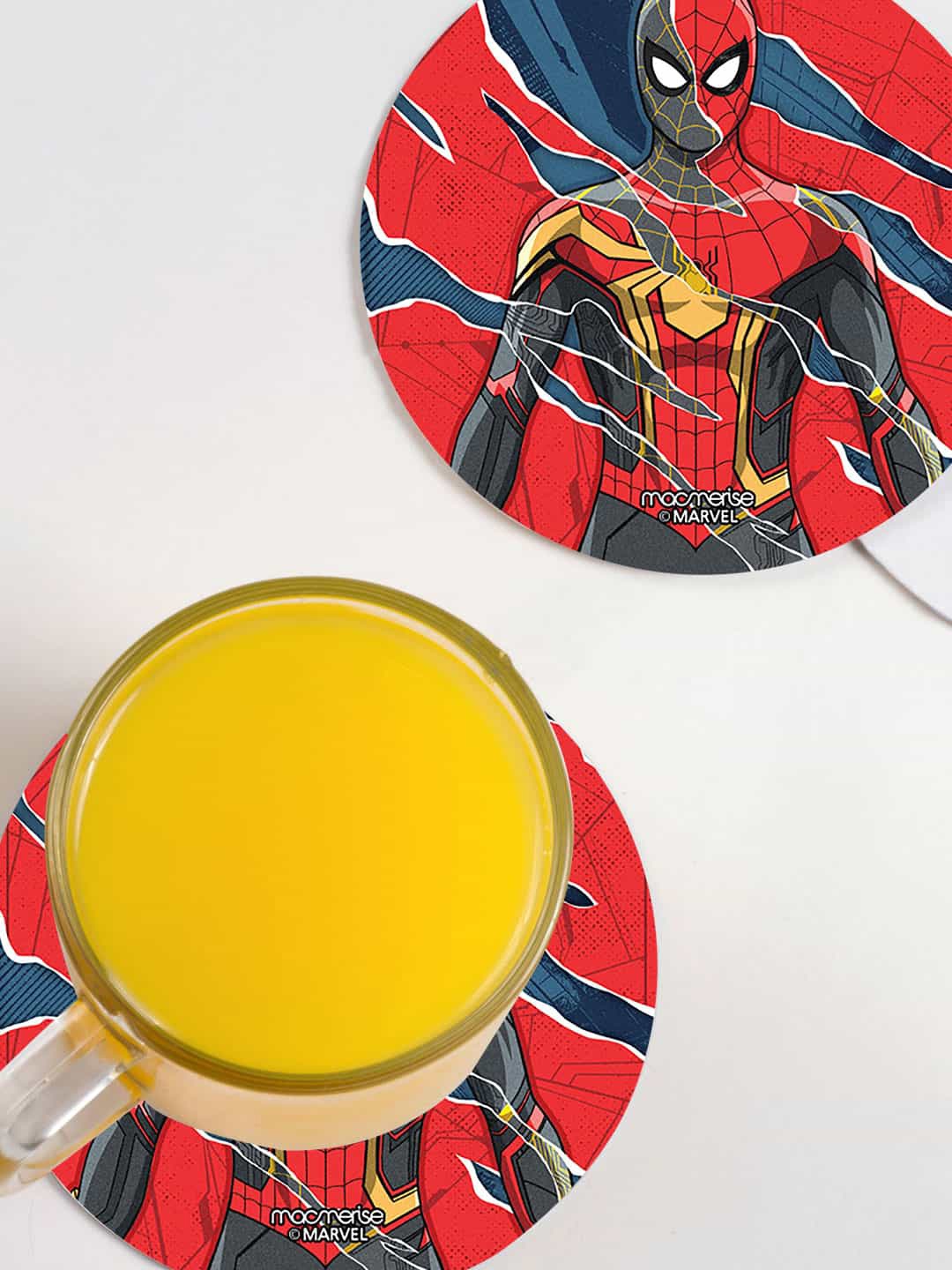 macmeriseRed & Grey 6 Pieces All 3 Spidey Design Printed MDF Wooden Circular Coasters, Red
macmeriseRed & Grey 6 Pieces All 3 Spidey Design Printed MDF Wooden Circular Coasters, Red