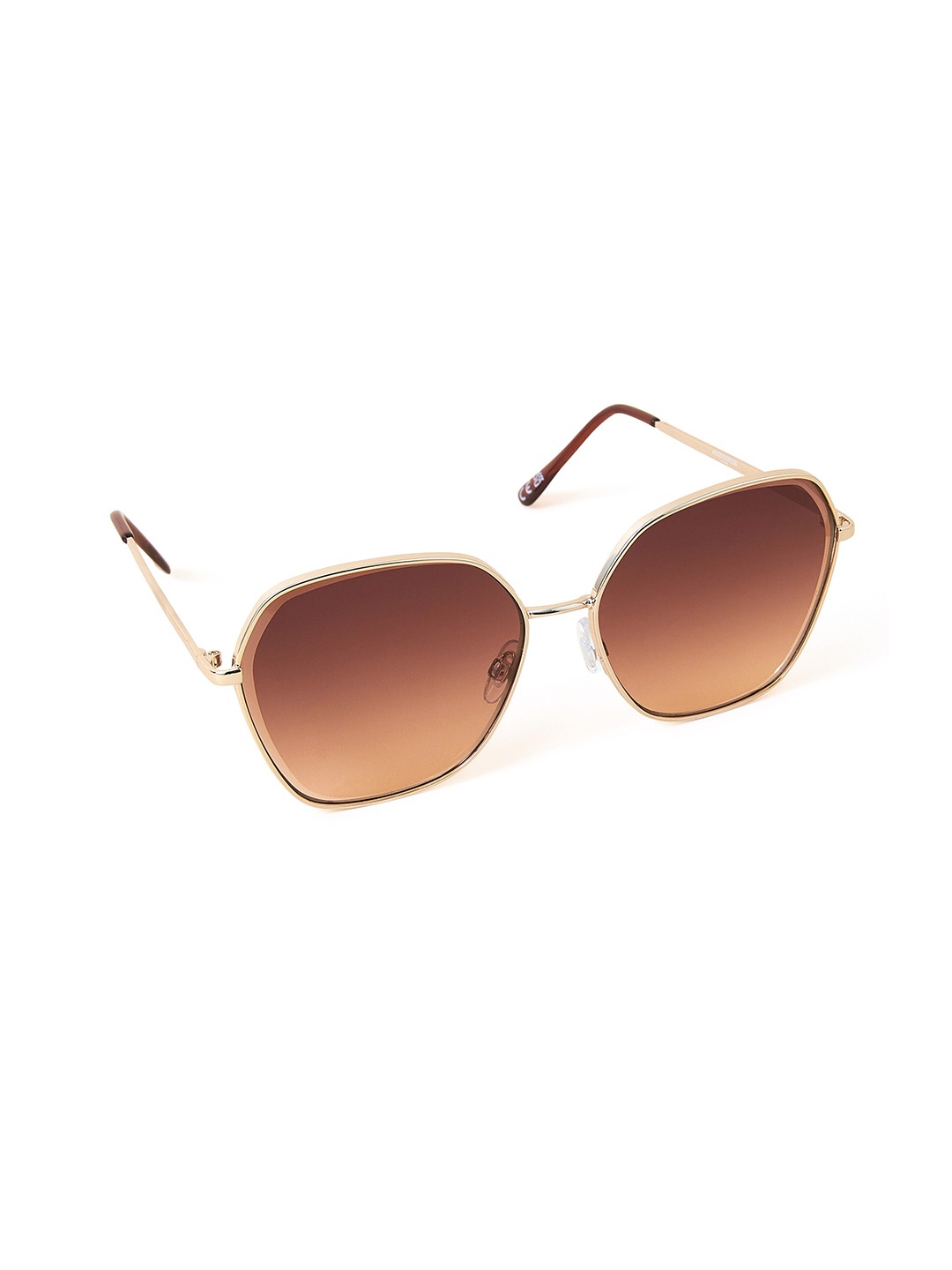 Accessorize London Women Square Sunglasses with UV Protected Lens-MA-59304581001, Gold
Accessorize London Women Square Sunglasses with UV Protected Lens-MA-59304581001, Gold