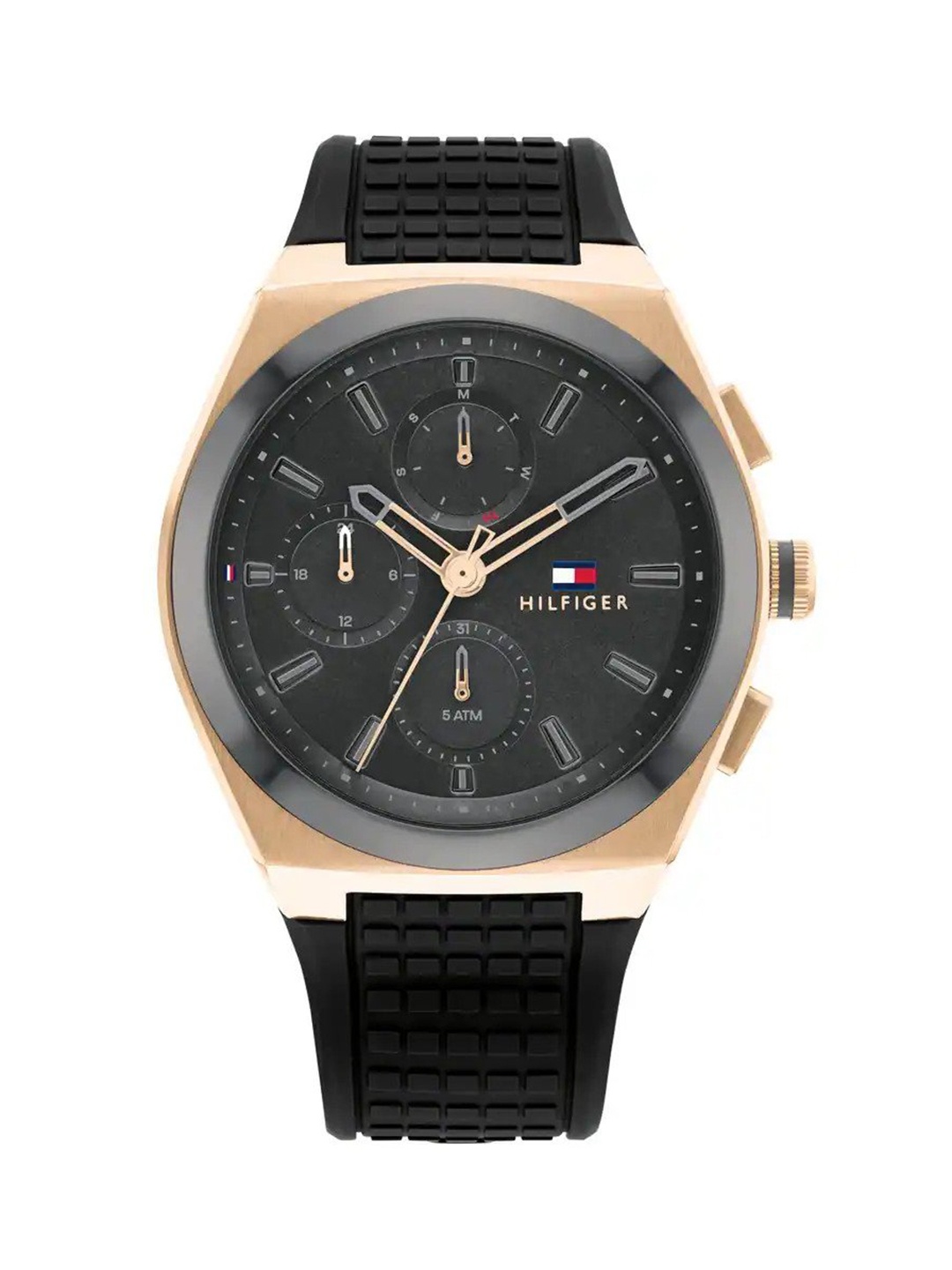 Tommy Hilfiger Men Dial & Stainless Steel Textured Straps Analogue Watch NDTH1791931, Black
Tommy Hilfiger Men Dial & Stainless Steel Textured Straps Analogue Watch NDTH1791931, Black