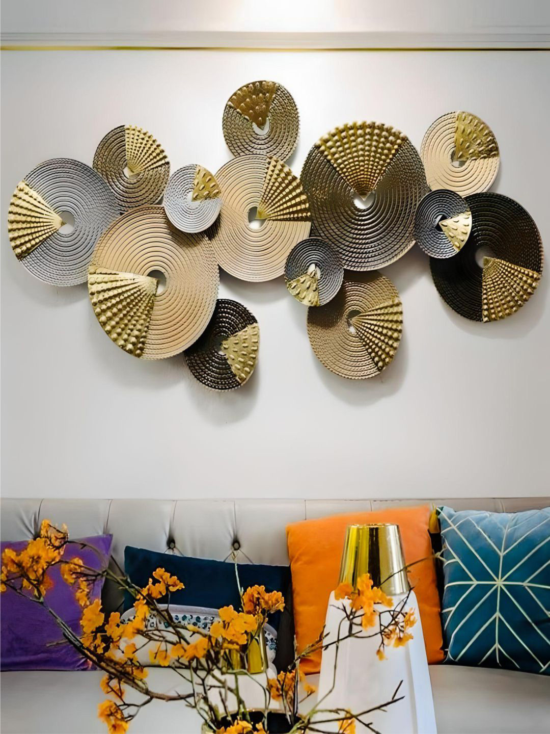 The Art House Beige & Black Textured Metal Wall Decor
The Art House Beige & Black Textured Metal Wall Decor