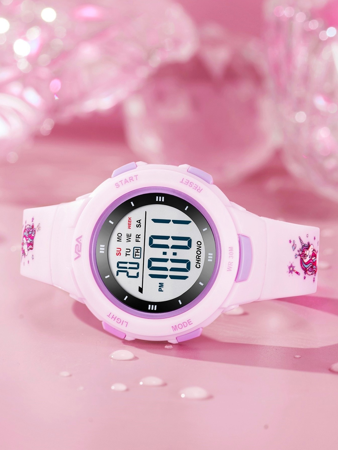 V2A Girls Printed Dial & Bracelet Style Digital Multi-Function Watch DK8217P-Unicorn-Pink
V2A Girls Printed Dial & Bracelet Style Digital Multi-Function Watch DK8217P-Unicorn-Pink