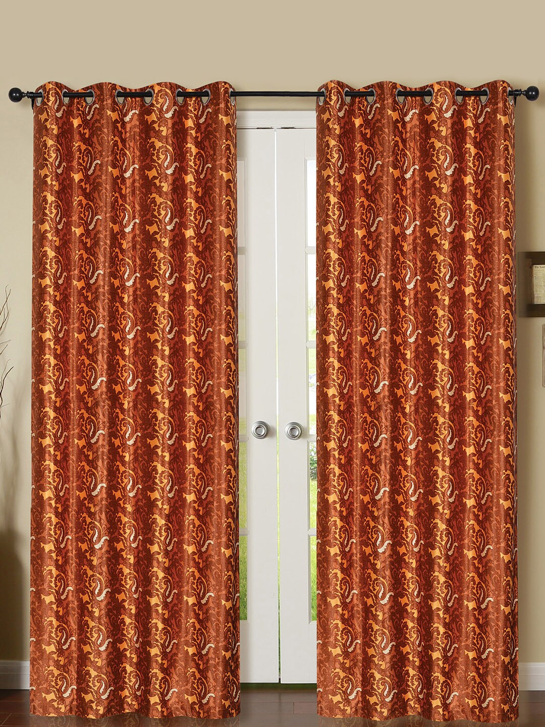 Deco Window Orange & Orange Set of 2 Door Curtains
Deco Window Orange & Orange Set of 2 Door Curtains