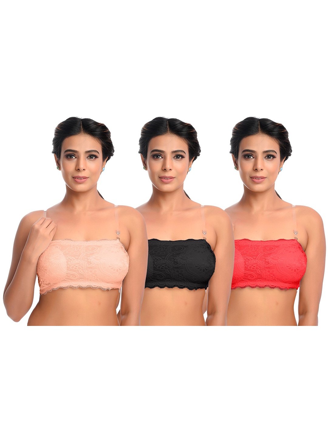 SASHU Self Design Removable Padding Medium Coverage Bandeau Bra With All Day Comfort, Beige
SASHU Self Design Removable Padding Medium Coverage Bandeau Bra With All Day Comfort, Beige