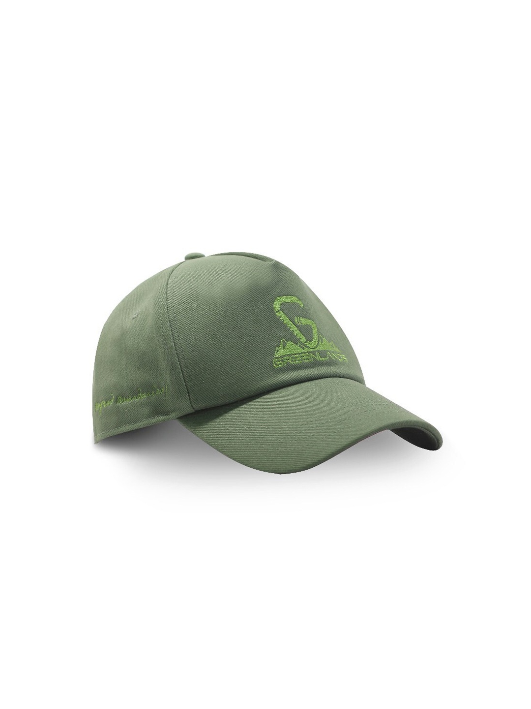 GREENLANDS Embroidered Baseball Cap, Green