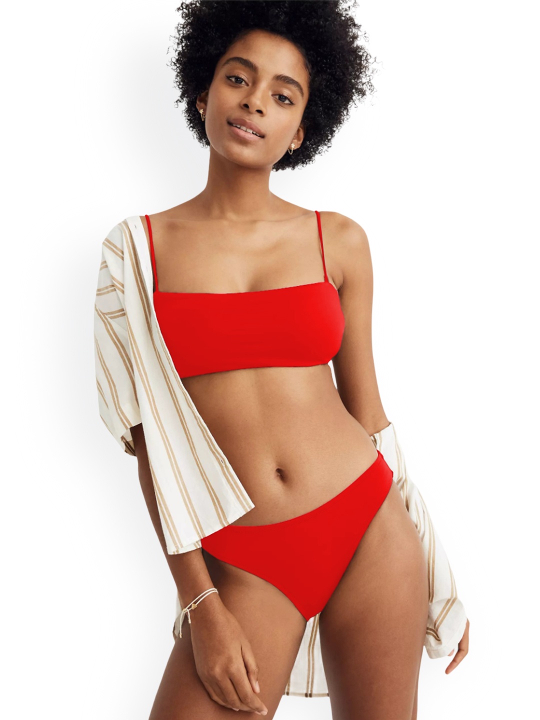 TORONFRAS Lightly Padded Lingerie Set 10108-RED-28
