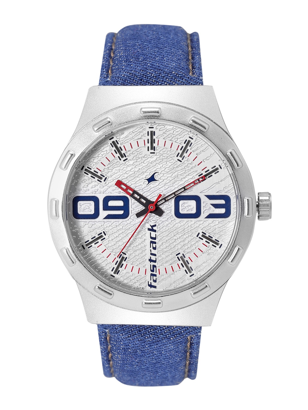 Fastrack Men Brass Patterned Dial & Stainless Steel Straps Analogue Watch- NM3183SL01, Silver
Fastrack Men Brass Patterned Dial & Stainless Steel Straps Analogue Watch- NM3183SL01, Silver