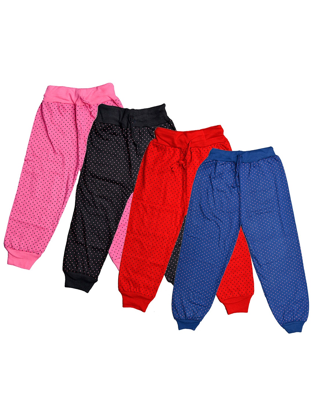 IndiWeaves Girls Pack of 4 Printed Pure Cotton Relaxed Fit Three-Fourth Length Joggers, Red
IndiWeaves Girls Pack of 4 Printed Pure Cotton Relaxed Fit Three-Fourth Length Joggers, Red