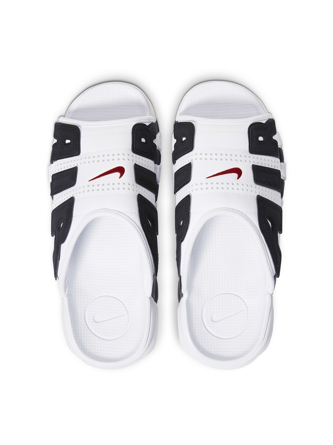 Nike Men Air More Uptempo Sliders, White