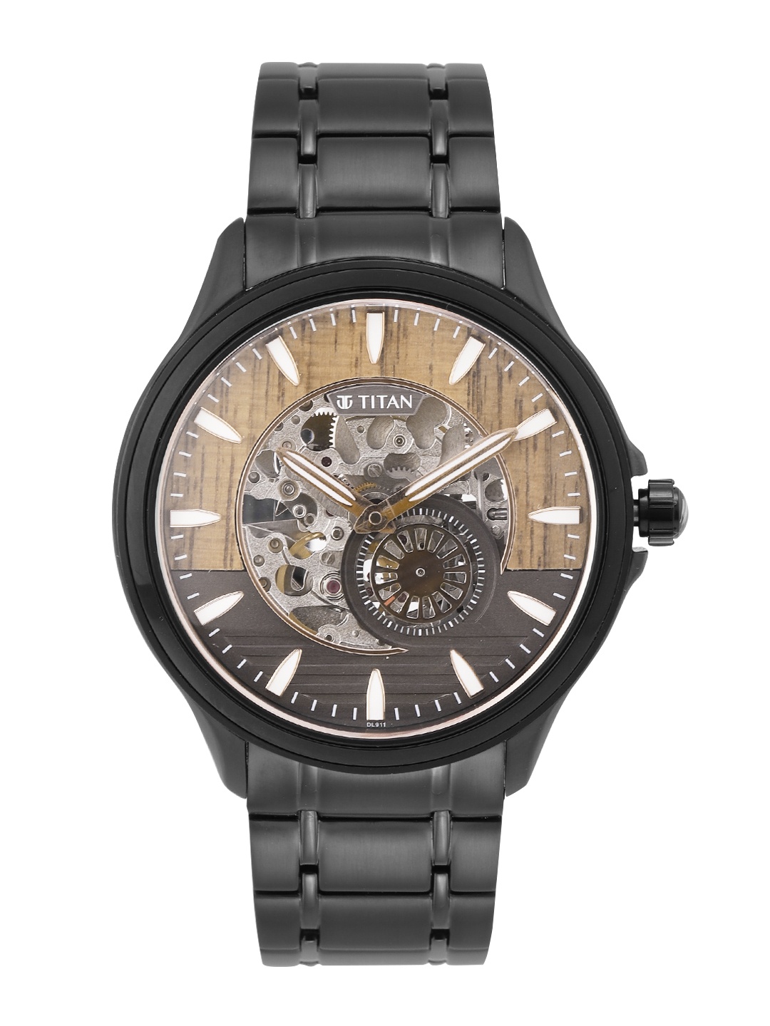 Titan Men Skeleton Dial Bracelet Style Straps Analogue Watch NR1793KM04, Brown
Titan Men Skeleton Dial Bracelet Style Straps Analogue Watch NR1793KM04, Brown