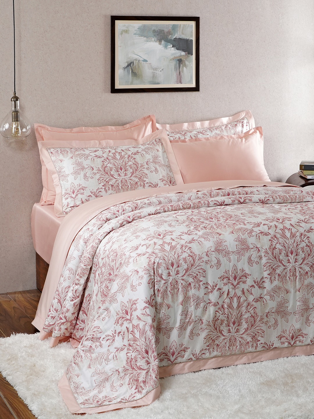 MASPAR Tranquil Essence Napery Classic Peach 400TC Cotton Duvet Cover & Pillow Covers
MASPAR Tranquil Essence Napery Classic Peach 400TC Cotton Duvet Cover & Pillow Covers