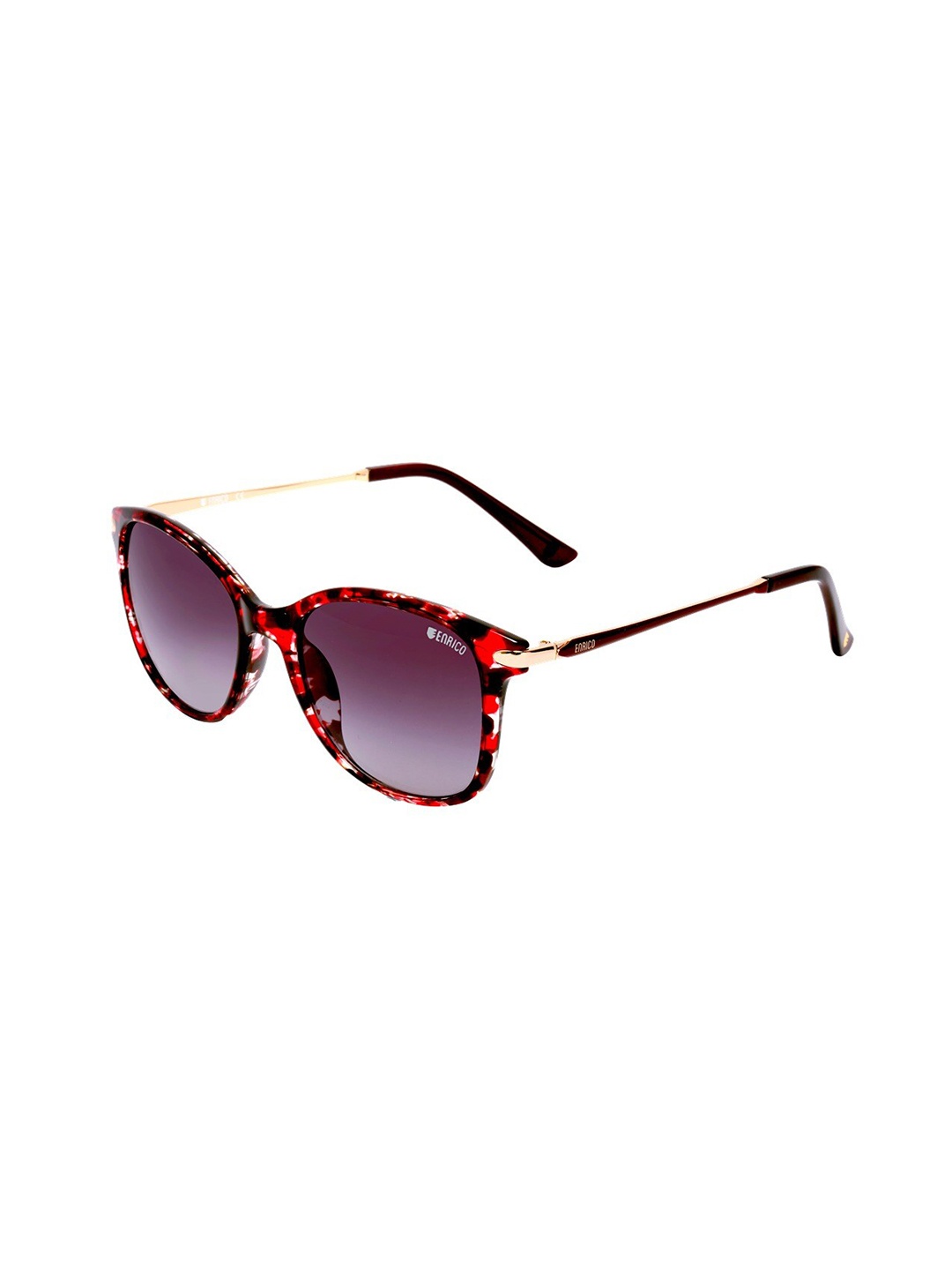 ENRICO Lens & Wayfarer Sunglasses With Polarised And UV Protected Lens EN P 1016 C4, Purple
ENRICO Lens & Wayfarer Sunglasses With Polarised And UV Protected Lens EN P 1016 C4, Purple