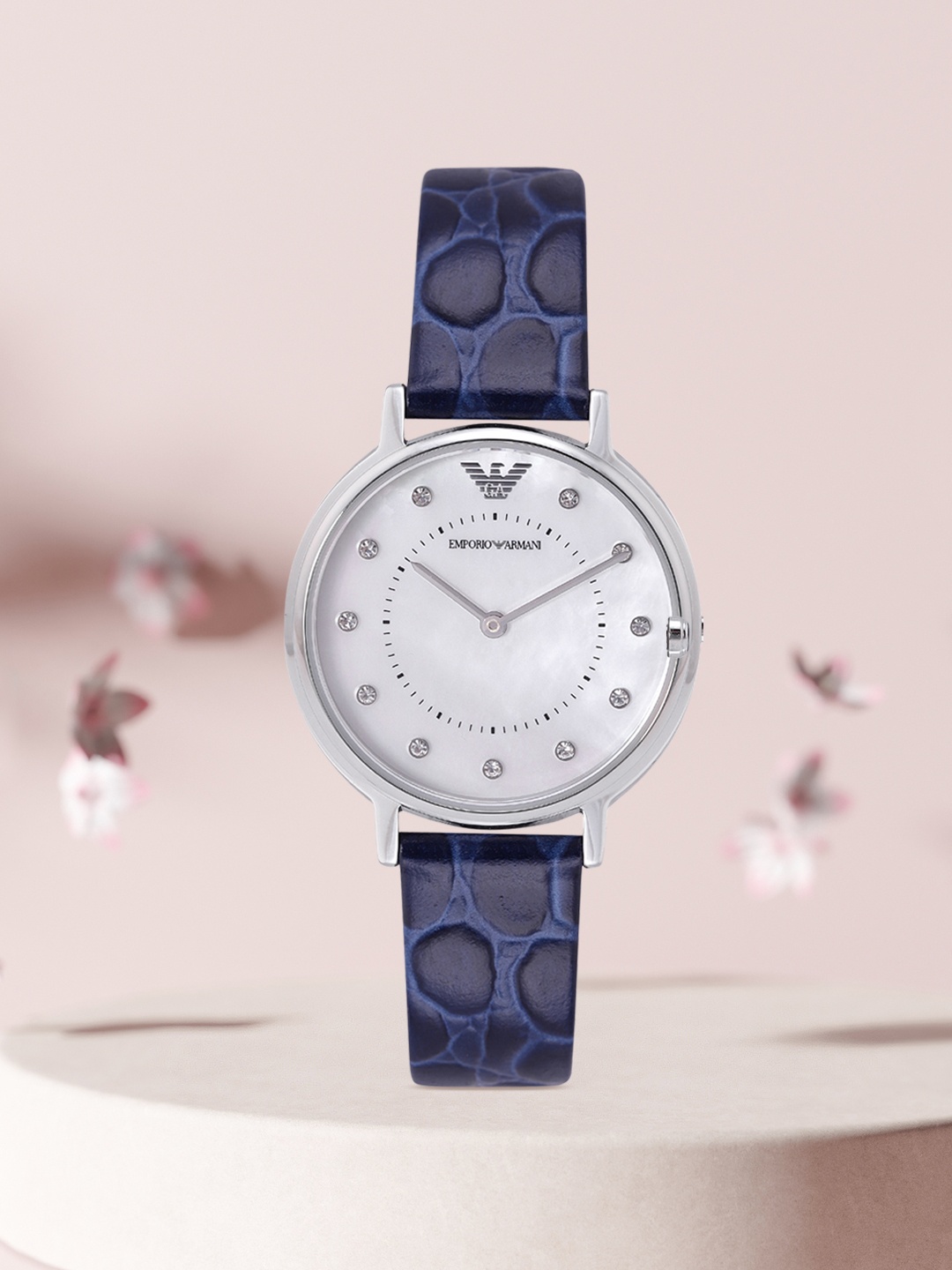 Emporio Armani Women White Analogue Watch AR11095I