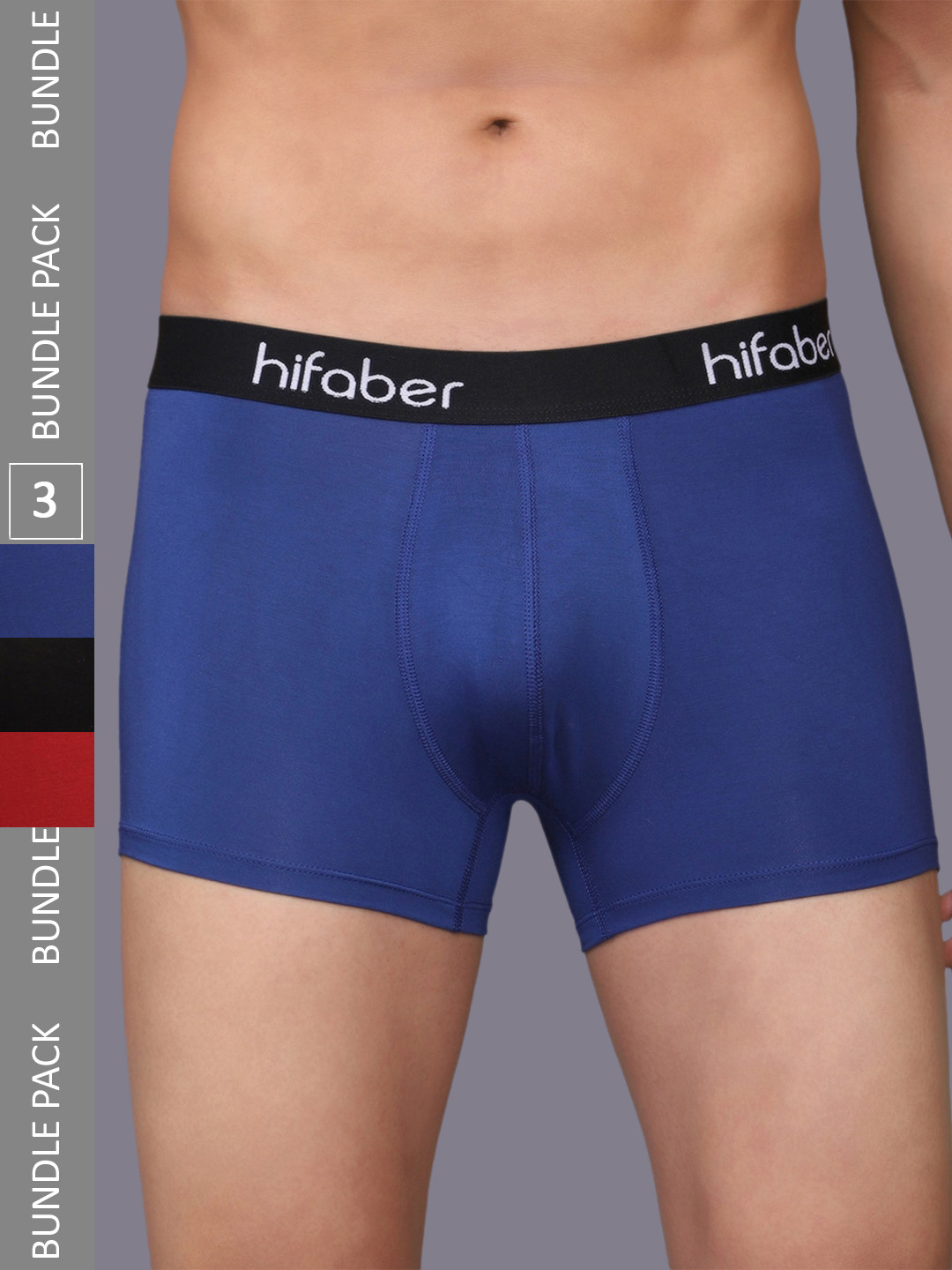 Hifaber Men Pack Of 3 Anti-Bacterial Trunks H0688 + H0686 + H0683_S, Maroon 
Hifaber Men Pack Of 3 Anti-Bacterial Trunks H0688 + H0686 + H0683_S, Maroon