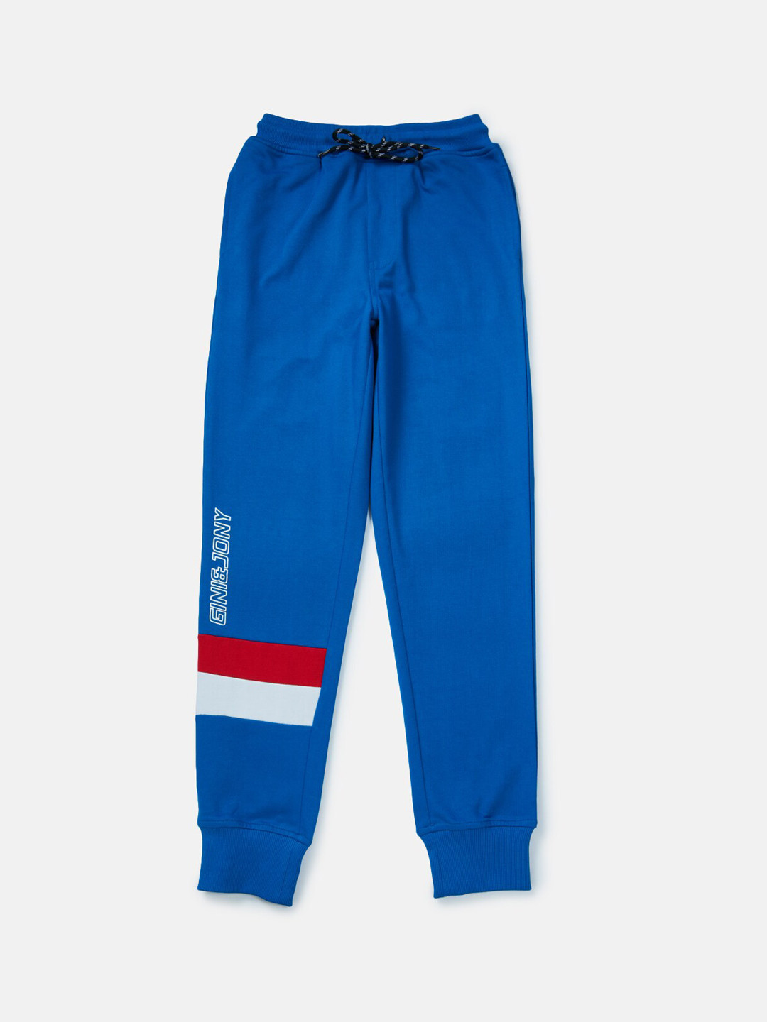 Gini and Jony Boys Mid-Rise Cotton Joggers, Blue
Gini and Jony Boys Mid-Rise Cotton Joggers, Blue