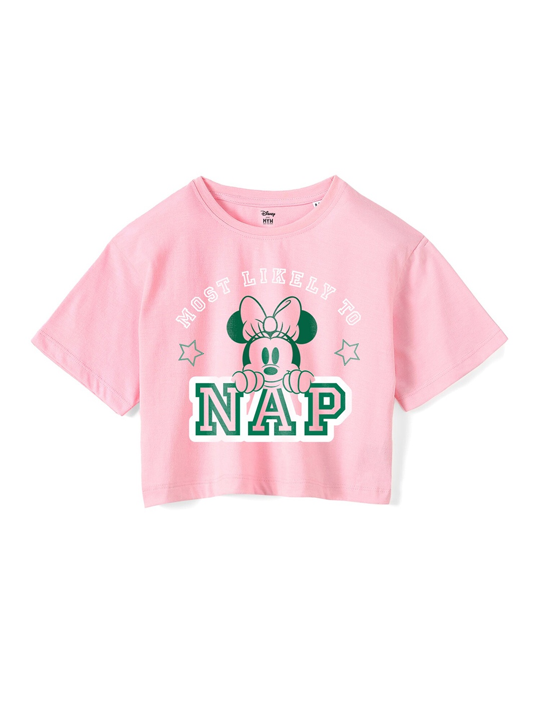 Wear Your Mind Girls Minnie Mouse Printed Pure Cotton Drop-Shoulder Sleeves Boxy T-shirt, Pink
Wear Your Mind Girls Minnie Mouse Printed Pure Cotton Drop-Shoulder Sleeves Boxy T-shirt, Pink