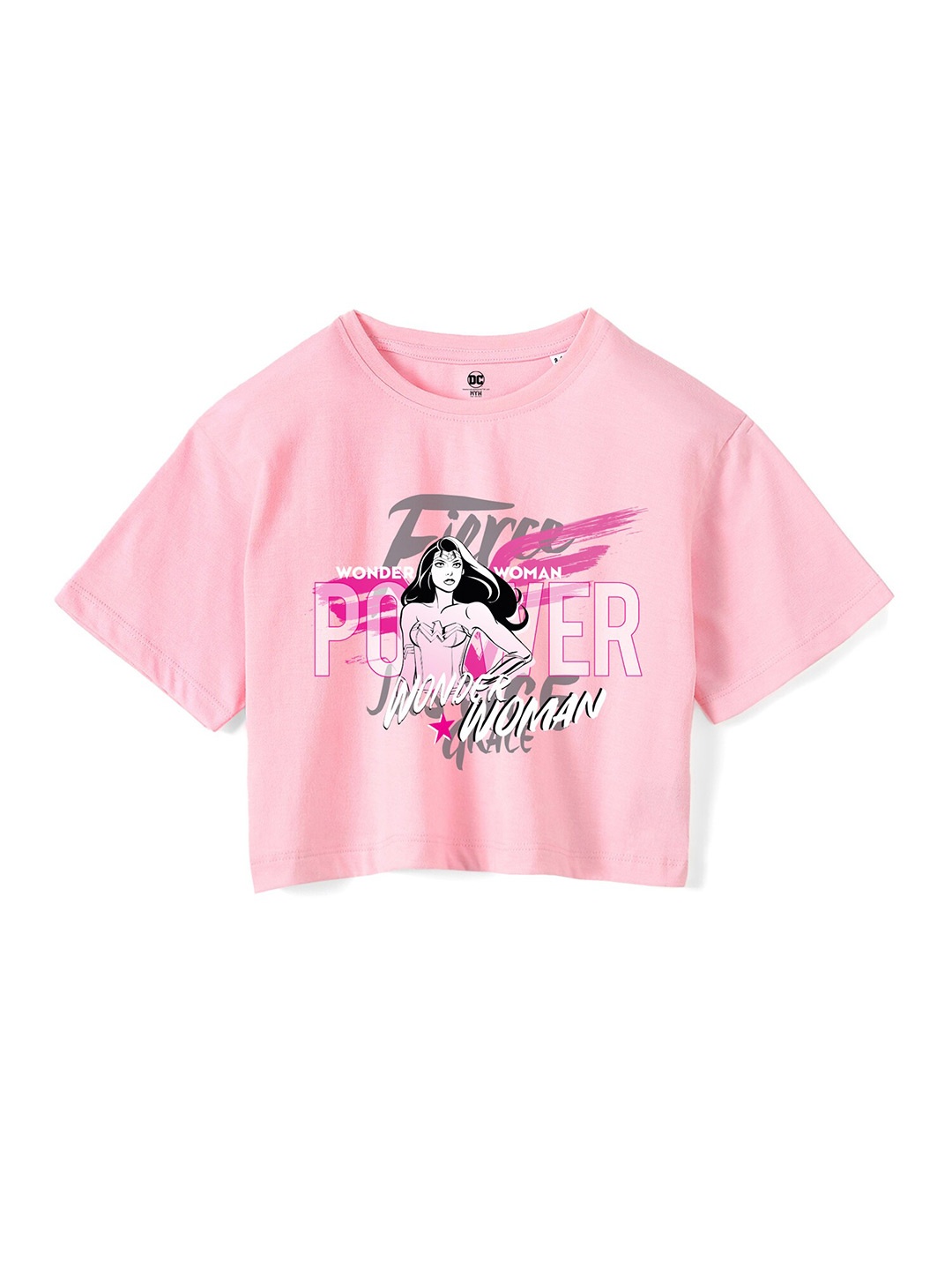 Wear Your Mind Girls Typography Printed Printed Pure Cotton Boxy T-shirt, Pink
Wear Your Mind Girls Typography Printed Printed Pure Cotton Boxy T-shirt, Pink
