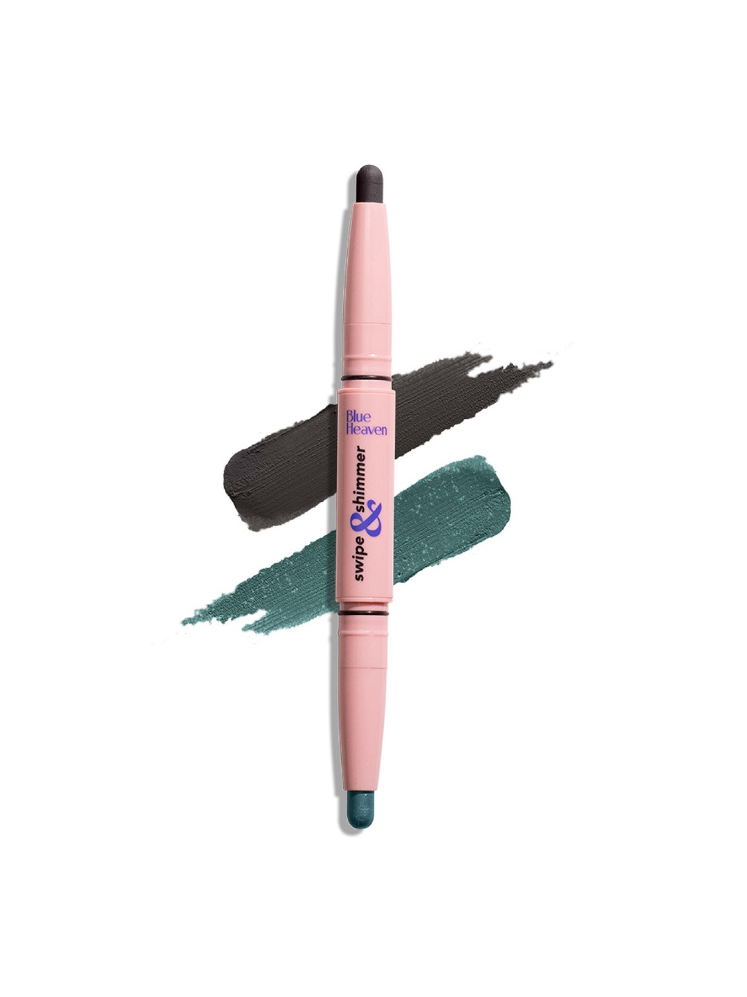 Blue Heaven Swipe & Shimmer Waterproof Extreme Hold Eyeshadow Stick - Smoky Night Jade, Teal
Blue Heaven Swipe & Shimmer Waterproof Extreme Hold Eyeshadow Stick - Smoky Night Jade, Teal