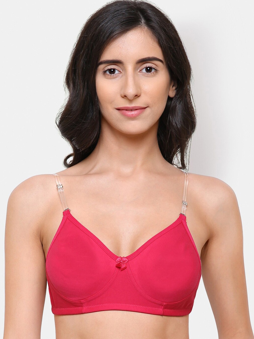 College Girl Full Coverage Non Padded Seamless Super Support Cotton T-shirt Bra, Pink
College Girl Full Coverage Non Padded Seamless Super Support Cotton T-shirt Bra, Pink