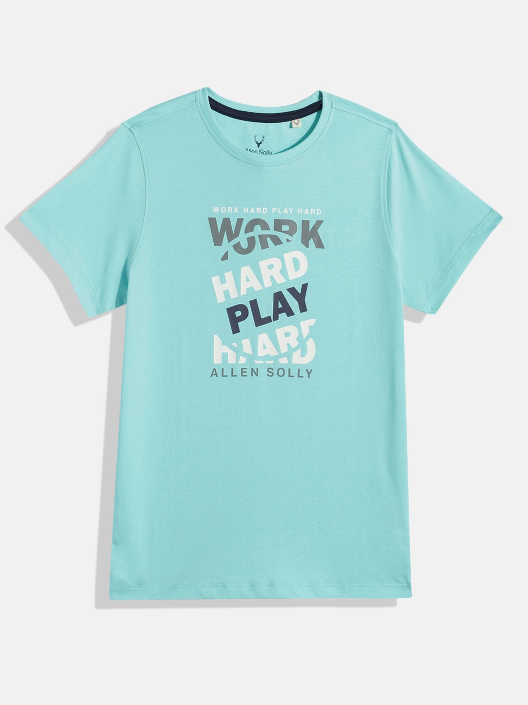 Allen Solly Junior Boys Typography Printed Moisture Wicking Pure Cotton Outdoor T-shirt, Blue
Allen Solly Junior Boys Typography Printed Moisture Wicking Pure Cotton Outdoor T-shirt, Blue