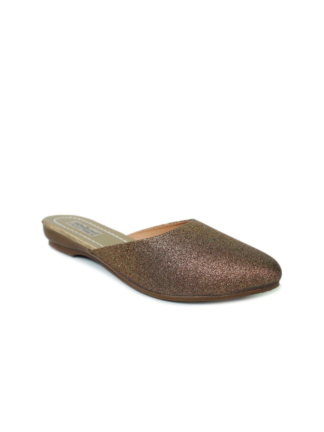 Glitzy Galz Shimmery Pointed Toe Mules, Copper
Glitzy Galz Shimmery Pointed Toe Mules, Copper
