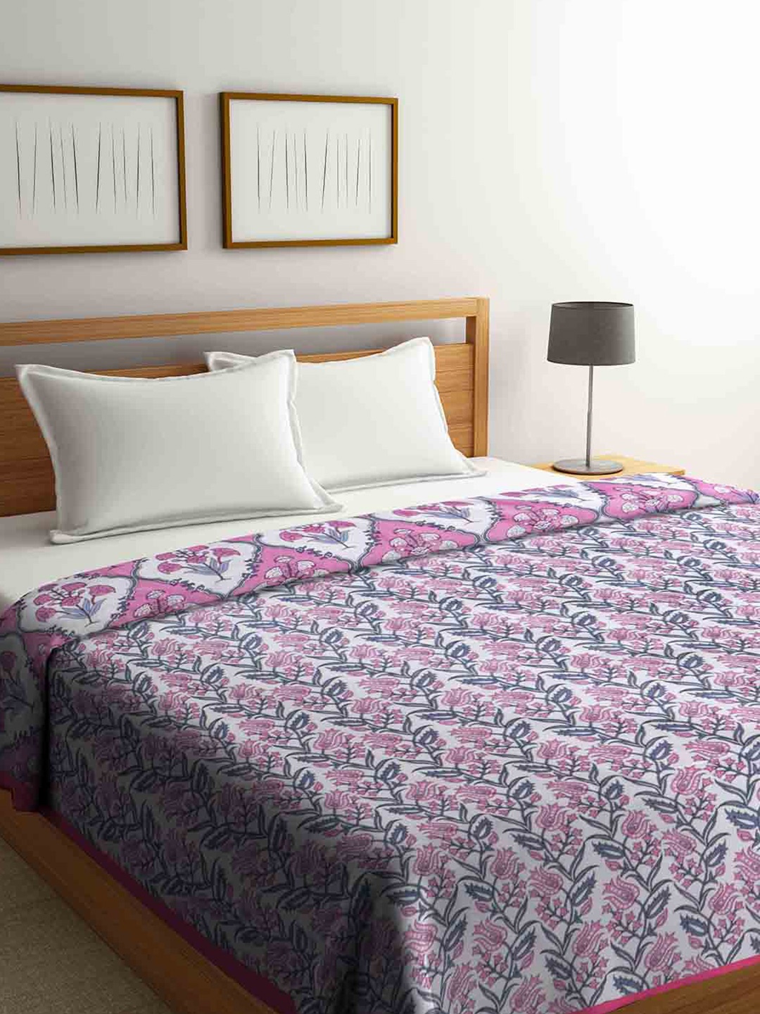 Urban Magic Soft Lightweight 158 GSM Floral Cotton AC Room Reversible Double Bed Dohar, White
Urban Magic Soft Lightweight 158 GSM Floral Cotton AC Room Reversible Double Bed Dohar, White