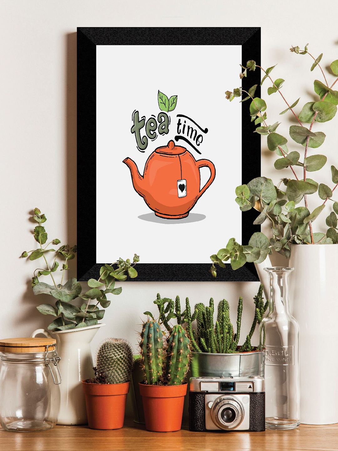 SAF Orange-Colored & White Tea Time Painted Premium MDF Framed UV Textured Wall Art
SAF Orange-Colored & White Tea Time Painted Premium MDF Framed UV Textured Wall Art