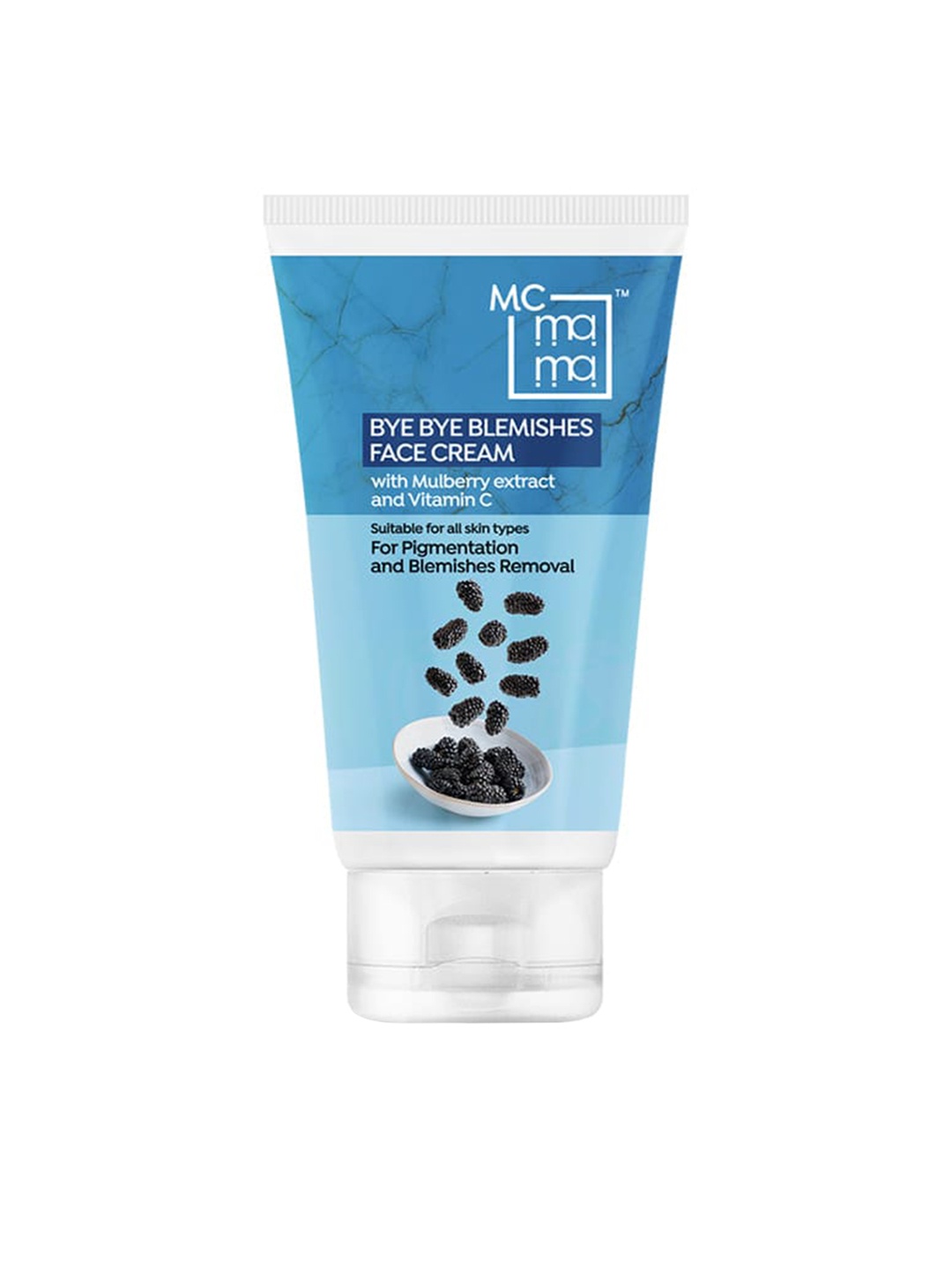 BeautyRelay London Mcmama Bye Bye Blemishes Face Cream For Pigmentation & Blemishes - 60g, Blue
BeautyRelay London Mcmama Bye Bye Blemishes Face Cream For Pigmentation & Blemishes - 60g, Blue