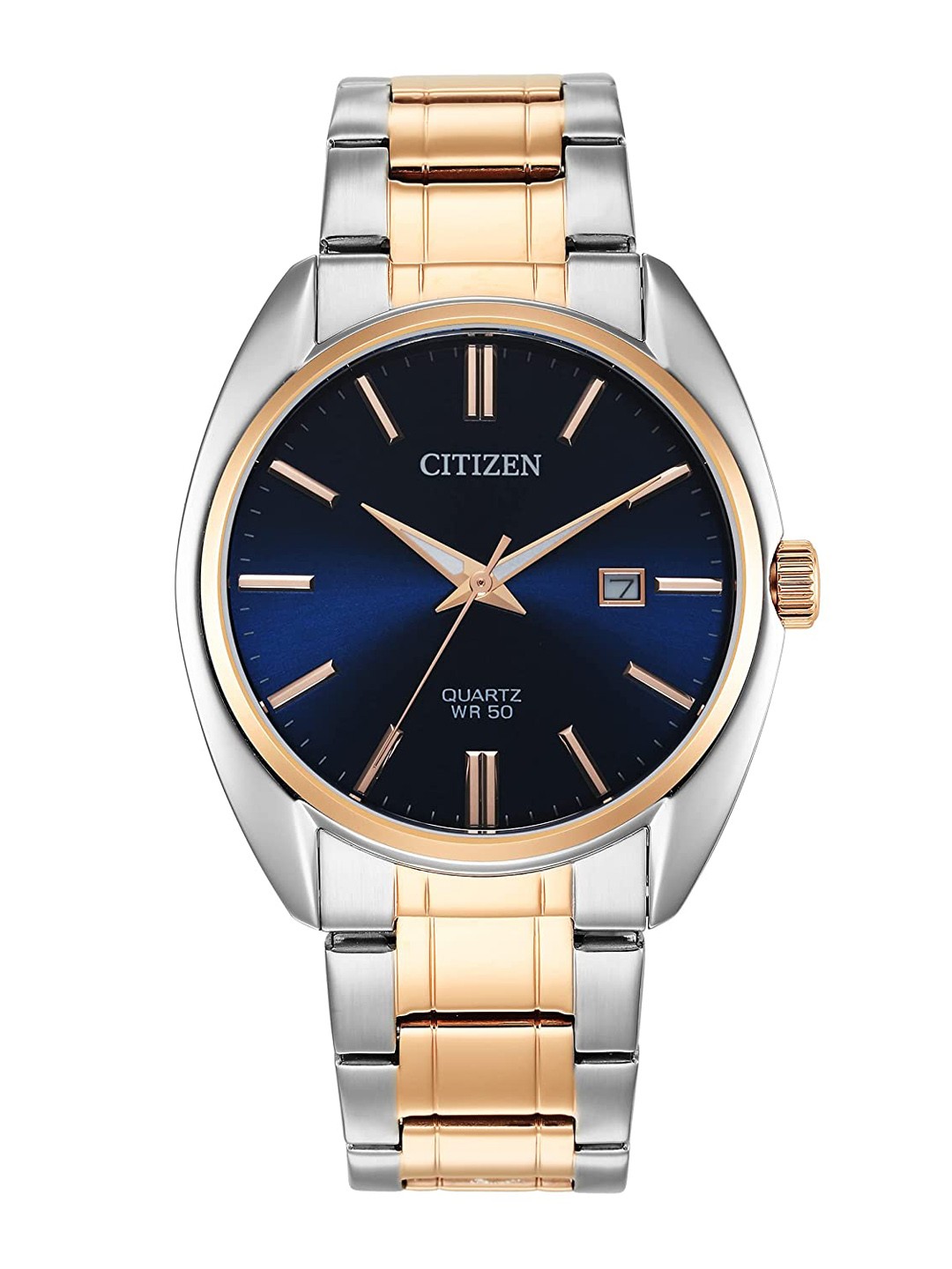 Citizen Men Dial & Stainless Steel Bracelet Style Straps Analogue Watch BI5104-57L-FLEX, Blue
Citizen Men Dial & Stainless Steel Bracelet Style Straps Analogue Watch BI5104-57L-FLEX, Blue