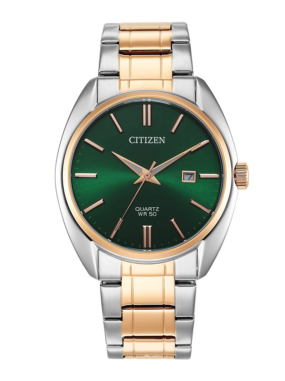 Citizen Men Dial & Stainless Steel Bracelet Style Straps Analogue Watch BI5104-57Z-FLEX, Green
Citizen Men Dial & Stainless Steel Bracelet Style Straps Analogue Watch BI5104-57Z-FLEX, Green