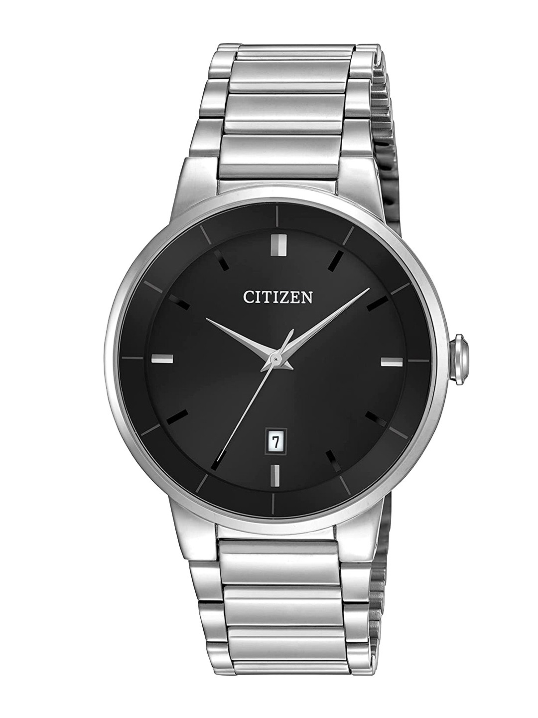 Citizen Men Dial & Stainless Steel Bracelet Style Straps Analogue Watch BI5010-59E-SELF, Black 
Citizen Men Dial & Stainless Steel Bracelet Style Straps Analogue Watch BI5010-59E-SELF, Black