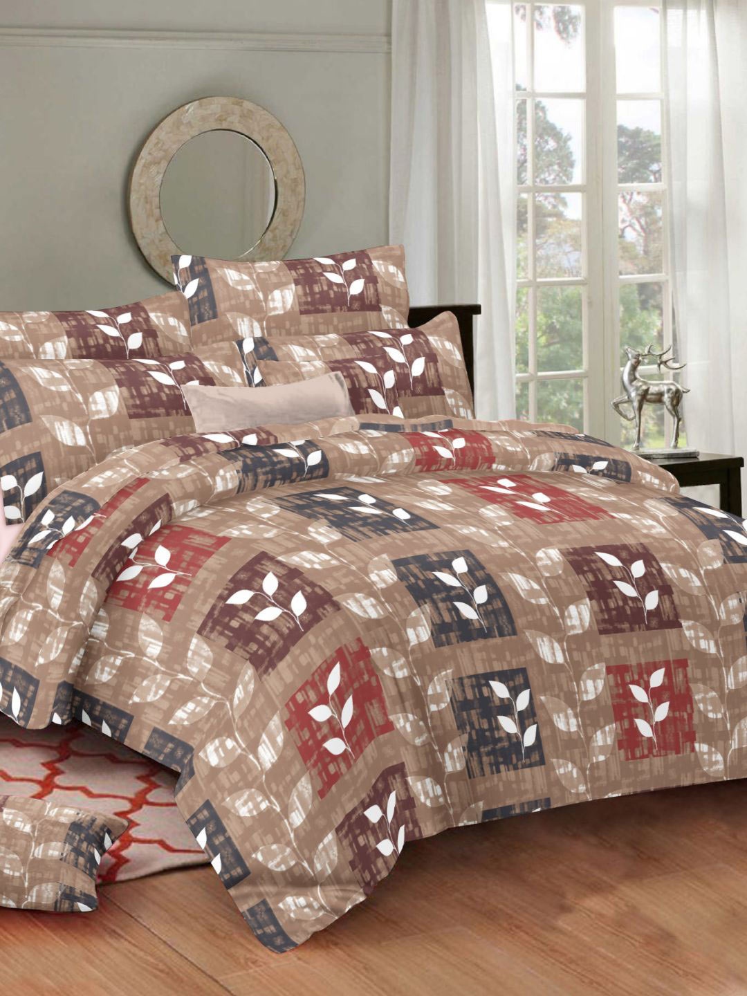 Sleeping Owls- because your sleep matters Brown Printed 210 TC Cotton King Bedsheet Set
Sleeping Owls- because your sleep matters Brown Printed 210 TC Cotton King Bedsheet Set